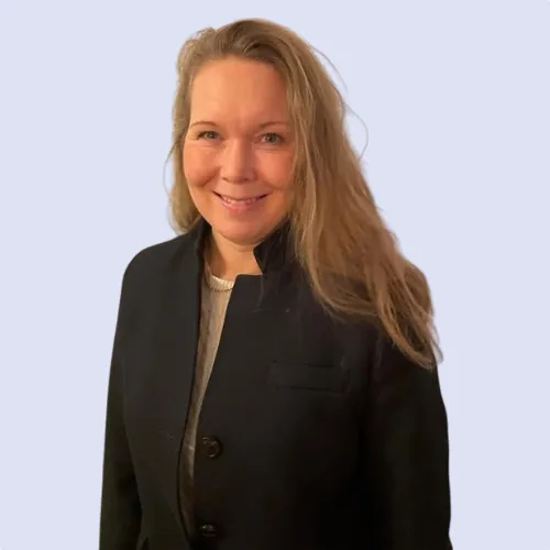 Jeanette - Fyrkant Blå