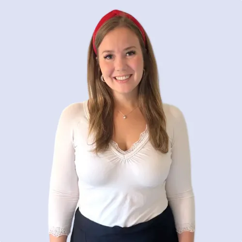 Olivia Brinck - Fyrkant Blå