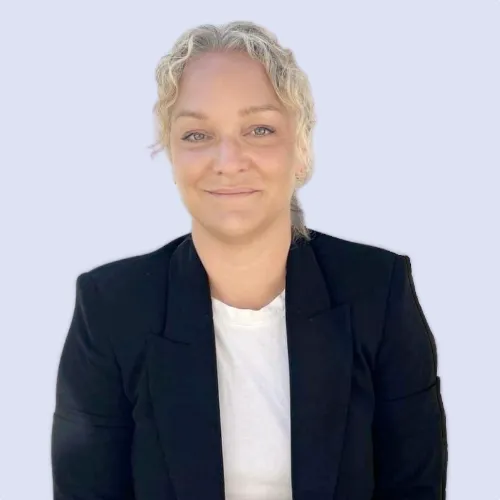 Tina Lewander - Fyrkant Blå